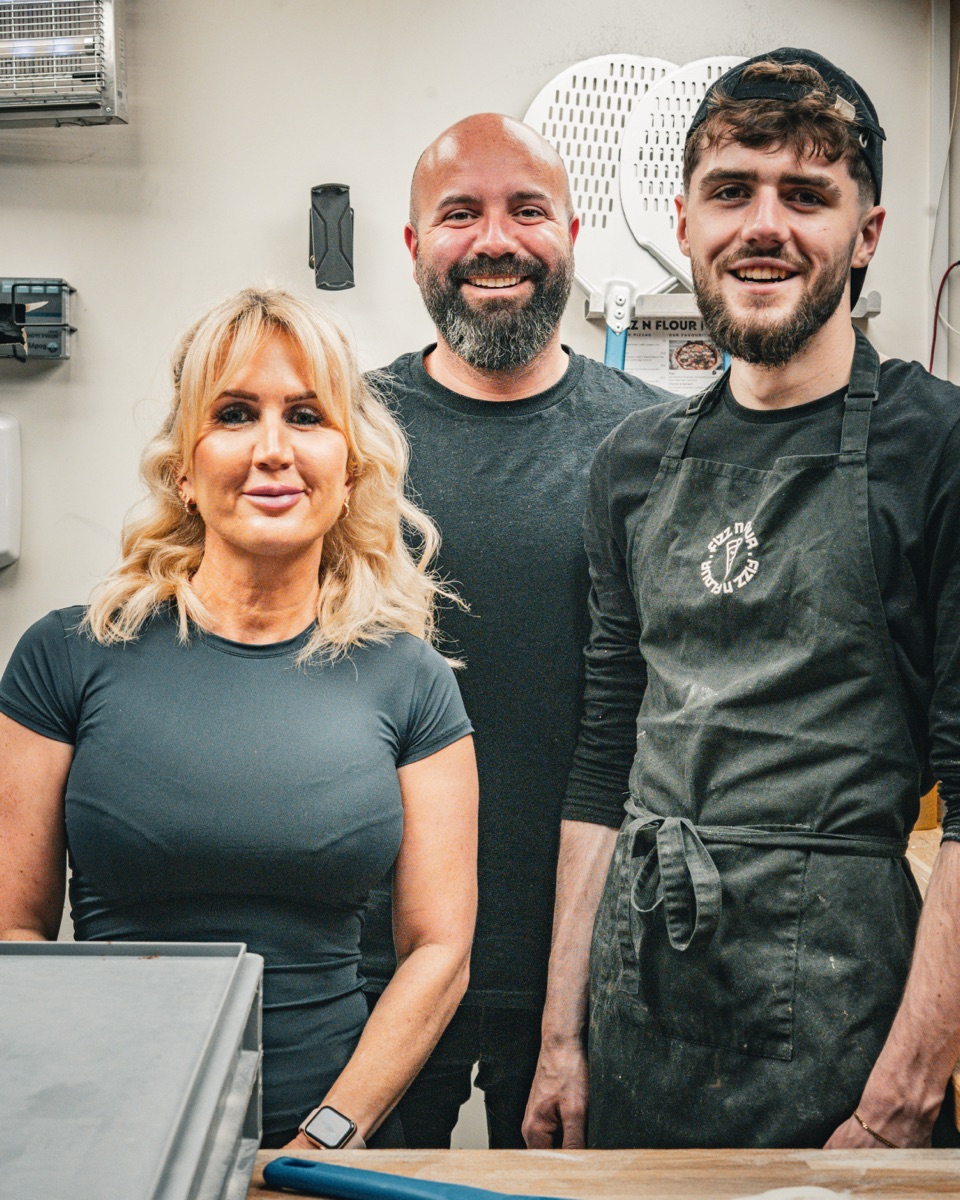 The family team behind Fizz n Flour, Canton, Cardiff